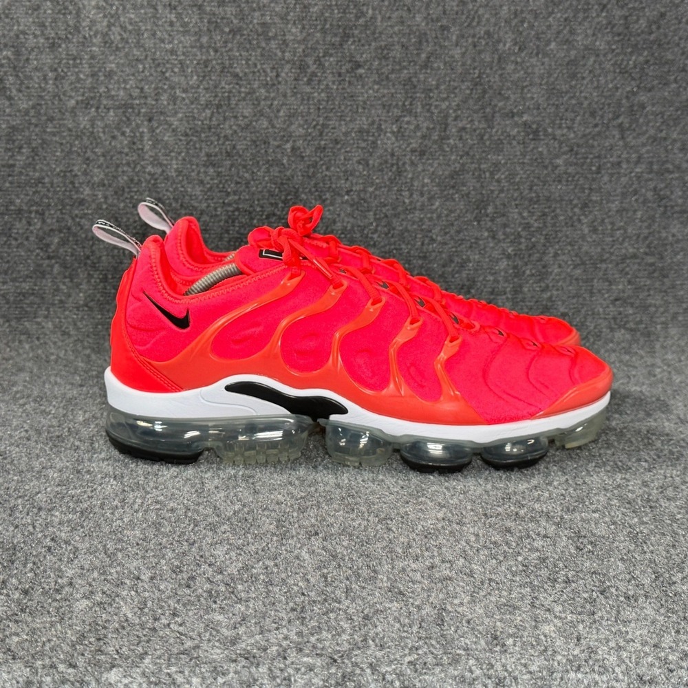 Nike Air VaporMax Plus Running Shoe Mens 14 Overbranding Bright Crimson Athletic